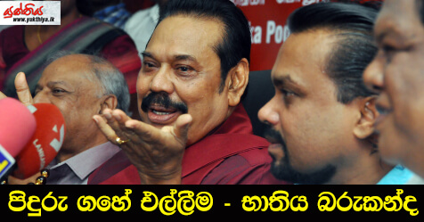 පිදුරු ගහේ එල්ලීම – භාතිය බරුකන්ද