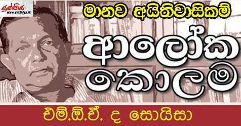 මානව අයිතිවාසිකම් – එම් ඕ ඒ ද සොයිසා