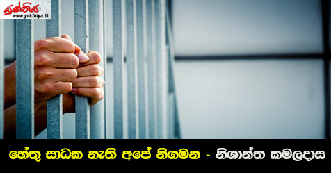 හේතු සාධක නැති අපේ නිගමන – නිශාන්ත කමලදාස