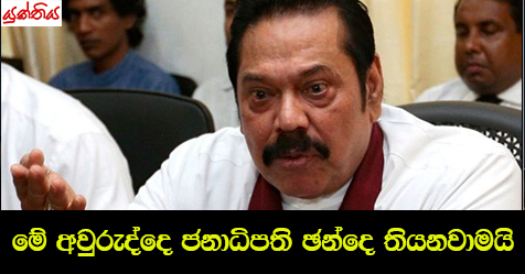 “මේ අවුරුද්දෙ ජනාධිපති ඡන්දෙ තියනවාමයි”  – හිටපු ජනපති මහින්ද රාජපක්ෂ ඇල්පිටියේ දී කියයි