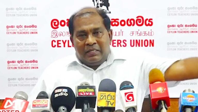 ඉල්ලීම් නොදුන්නොත් ගුරු විරෝධතා.. පත් කල ලේකම්ලා දුෂිතයන්..- ස්ටාලින්